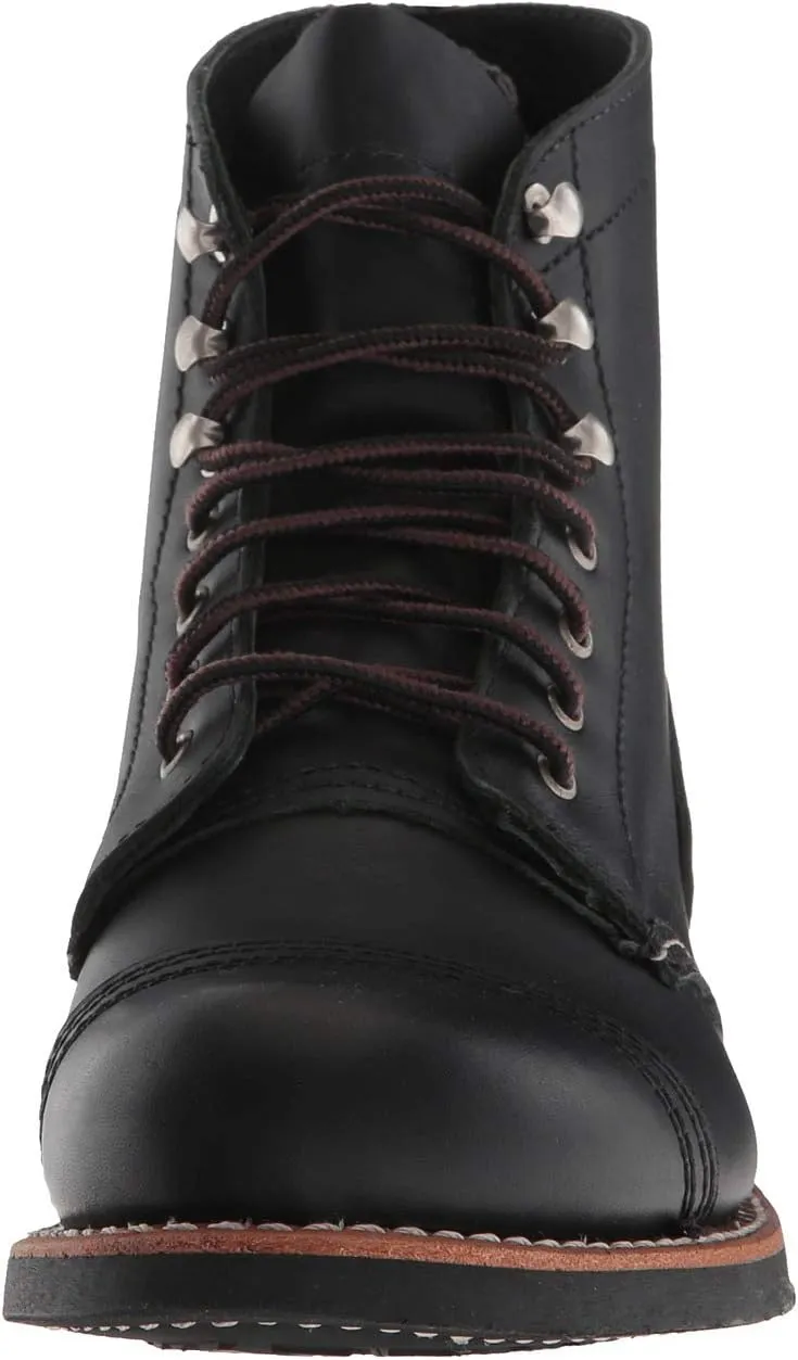 Iron Ranger Red Wing Heritage Lace-Up Boot in Black Boundary