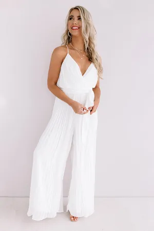 Isle Of Happiness Pleated Jumpsuit