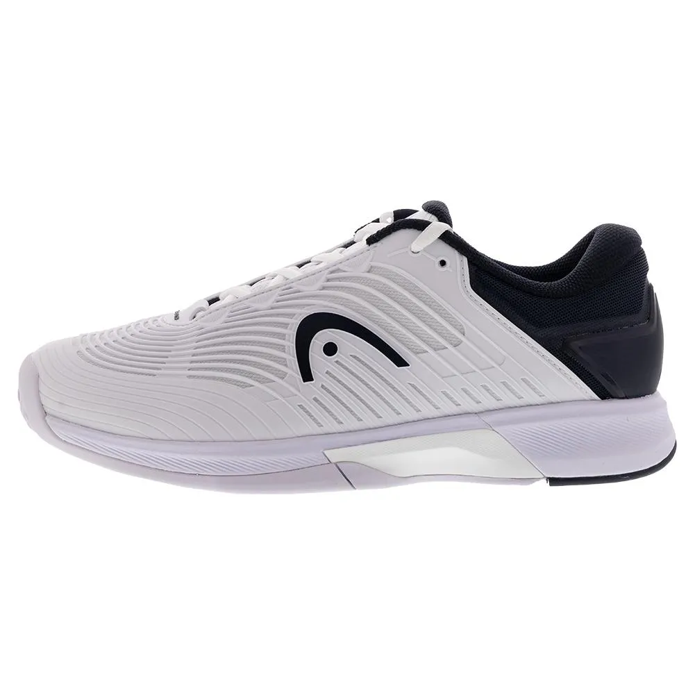 Junior`s Revolt Pro 4.5 Tennis Shoes White and Blueberry