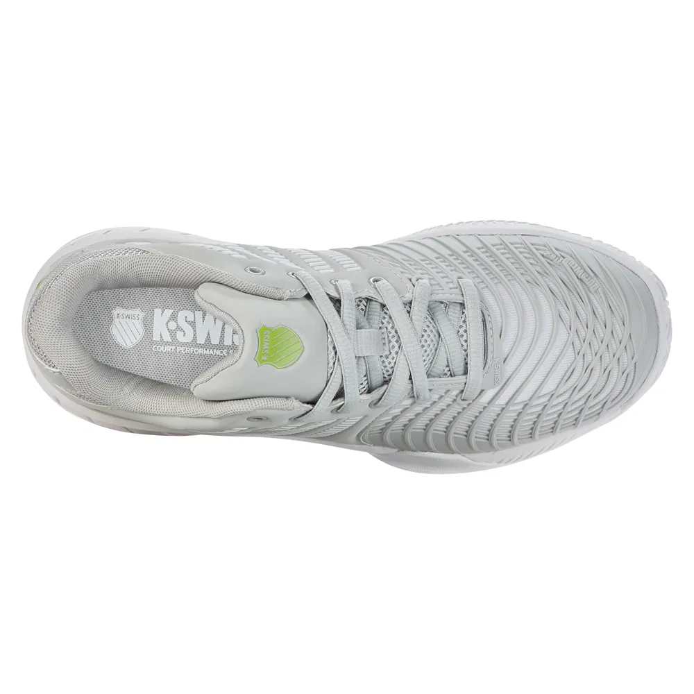 K-Swiss Express Light 3 HB Tennis Shoes (Ladies) - Grey Violet/White/Lime Green