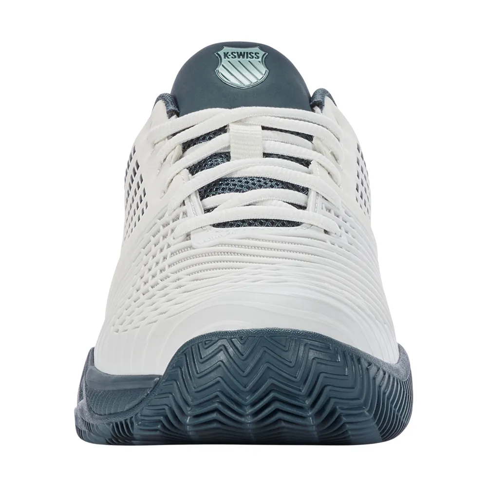 K-Swiss Express Light 3 HB Tennis Shoes (Mens) - Star White/Moonstruck/Indian Teal