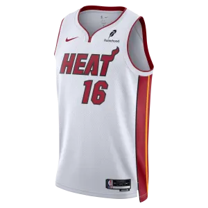 Keshad Johnson Nike Miami HEAT Association White Swingman Jersey