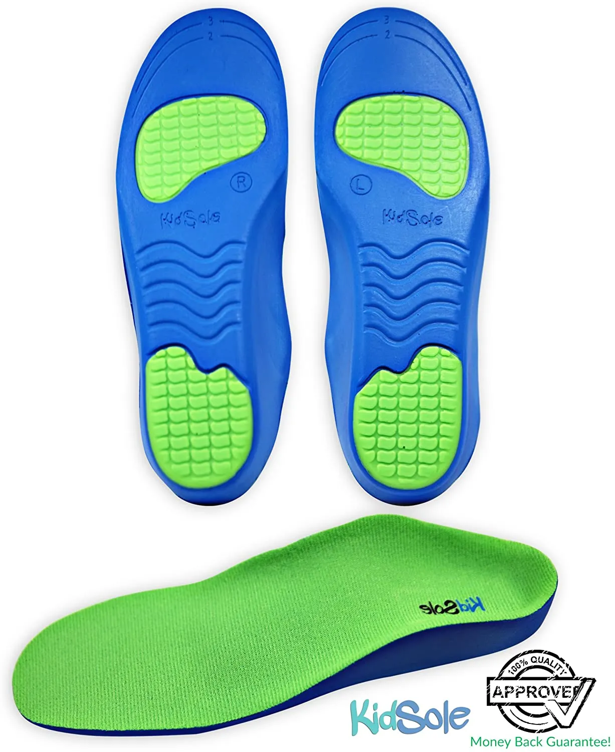 KidSole | Orthotics Premium Medical Grade Insole for Children with Heel and Arch Problems