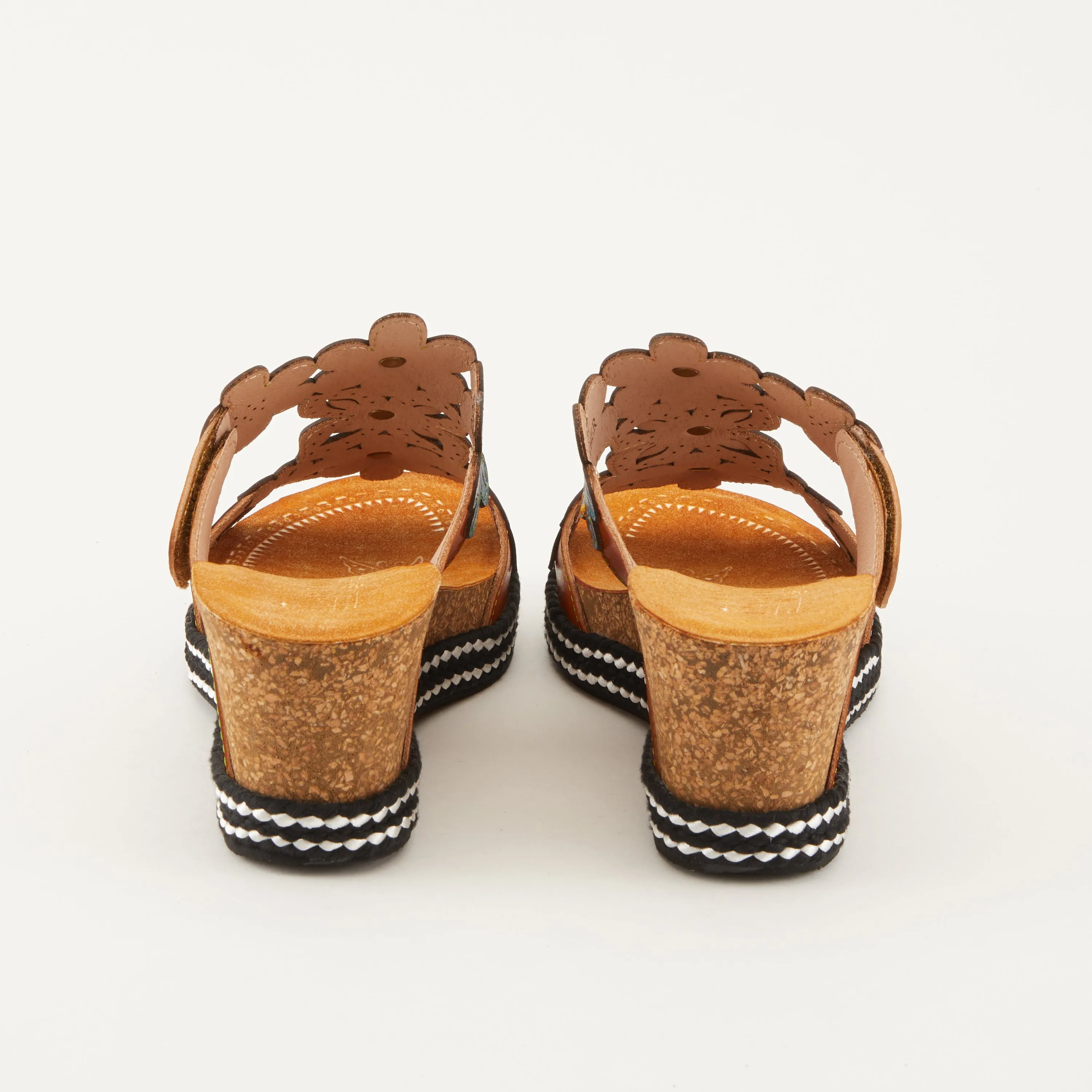 L'ARTISTE DAMOUR SLIDE SANDALS