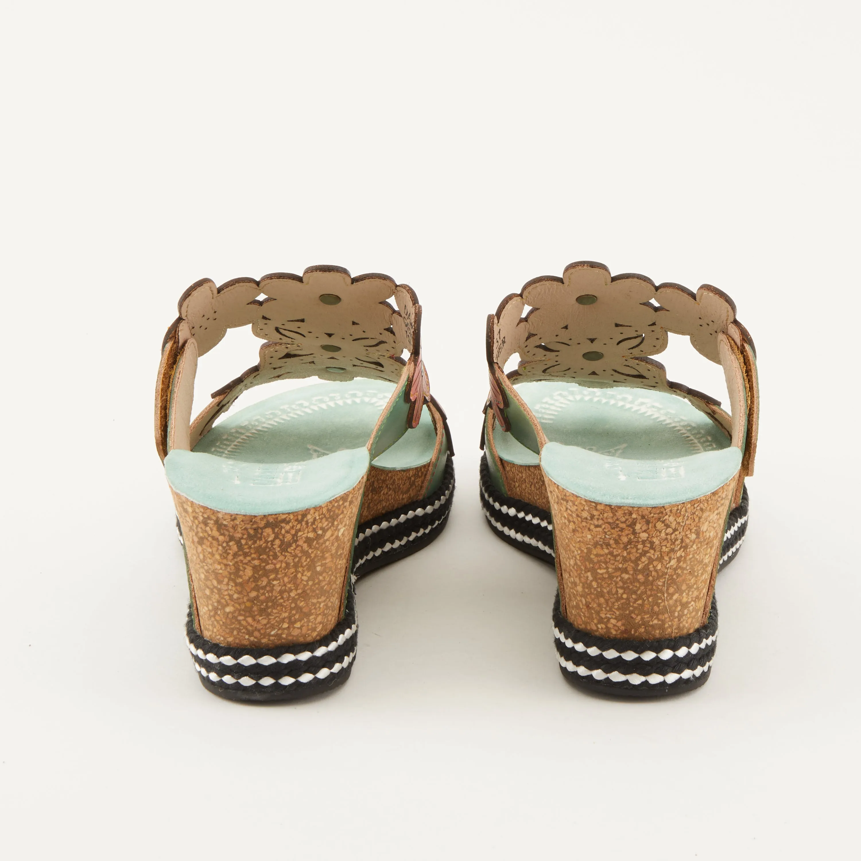 L'ARTISTE DAMOUR SLIDE SANDALS