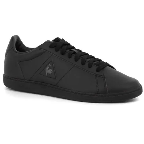 Le Coq Sportif Courtset S Lea Optical Black Dark Full Gray  1