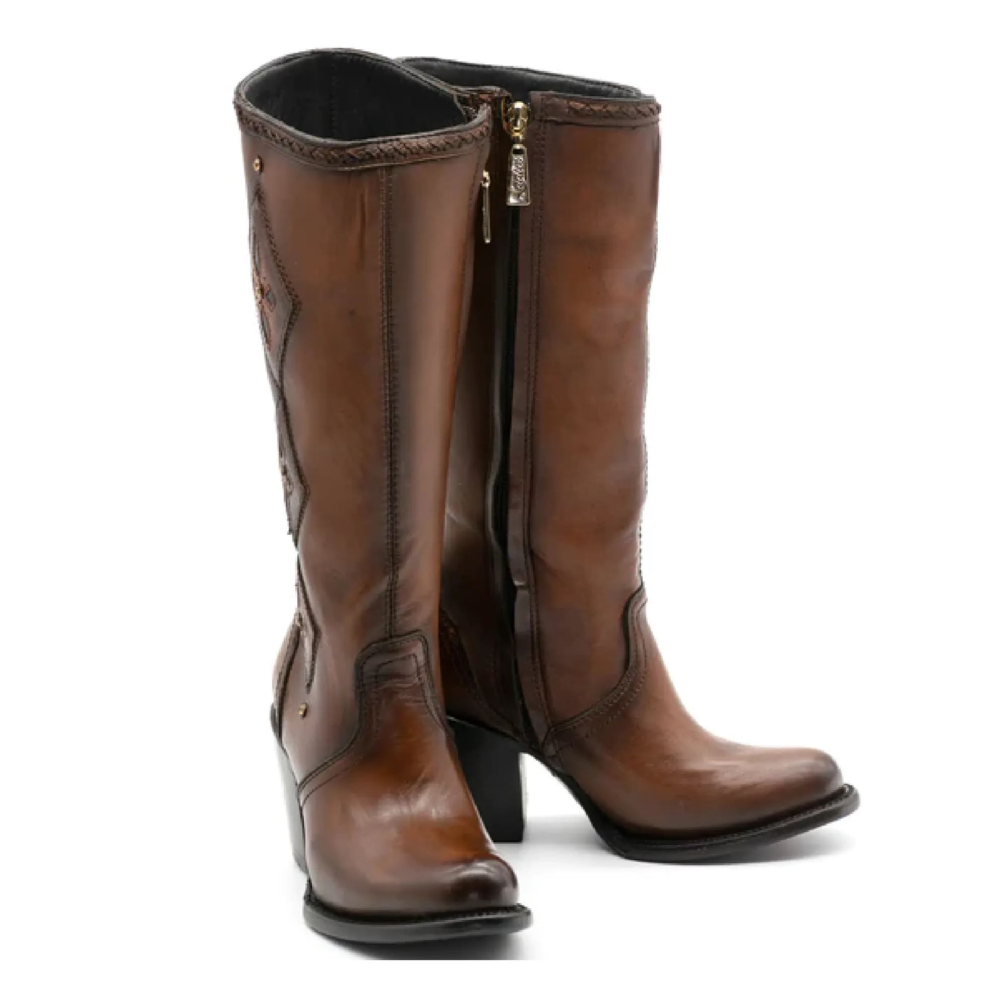 Los Altos Boots Womens #3738351 Ladies High Top Boot | Style Albania Boots | Color Honey