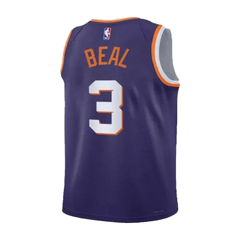 NBA Phoenix Suns Bradley Beal Youth Nike 2023/24 Icon Swingman Jersey