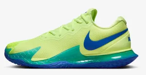 Nike Air Zoom Vapor Cage 4 RAFA Unisex Tennis Shoes Lemon Twist/Photo Blue