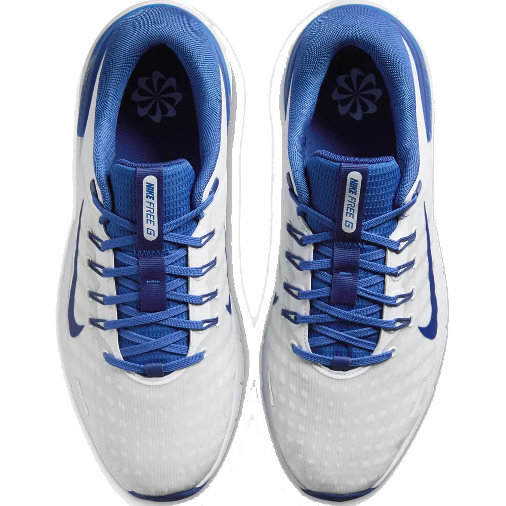 Nike Free Golf NN Spikeless Waterproof Shoes - Game Royal/Deep Royal Blue/Football Grey