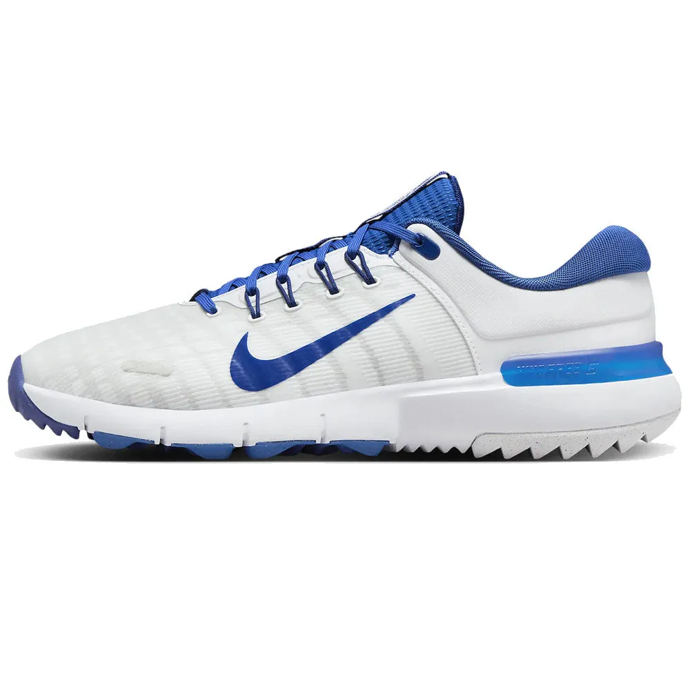 Nike Free Golf NN Spikeless Waterproof Shoes - Game Royal/Deep Royal Blue/Football Grey