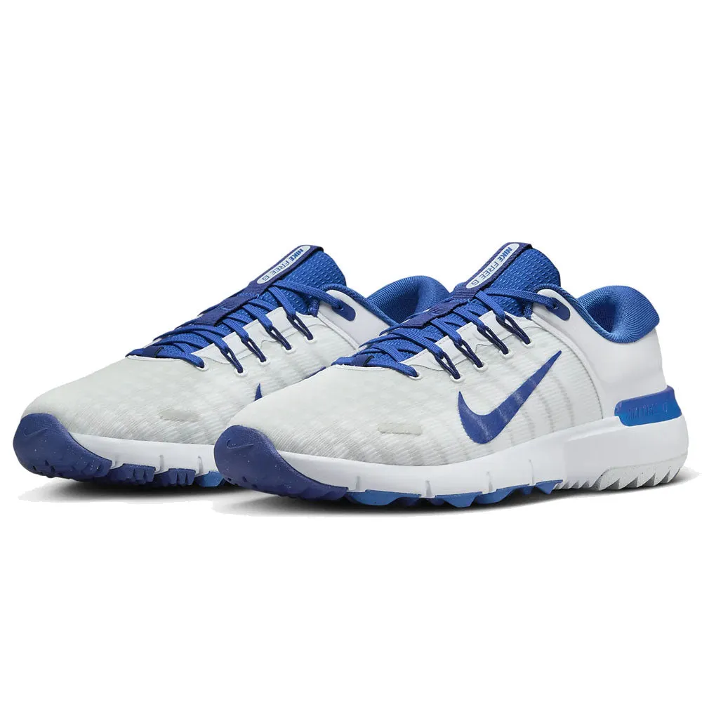 Nike Free Golf NN Spikeless Waterproof Shoes - Game Royal/Deep Royal Blue/Football Grey