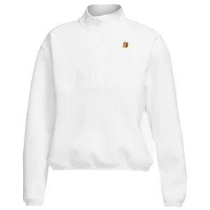 Nike Women's Heritage 1/4 Zip Jacket - White