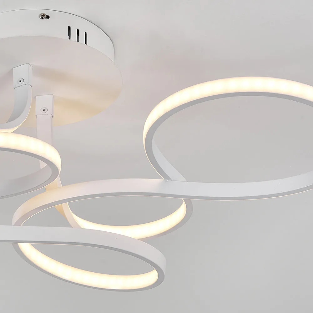 Novel Stylish LED Ceiling Light with Round Canopy