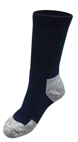 OCTAVE Ladies Trekking Cushioned Walking Socks Pack of 3 - Navy