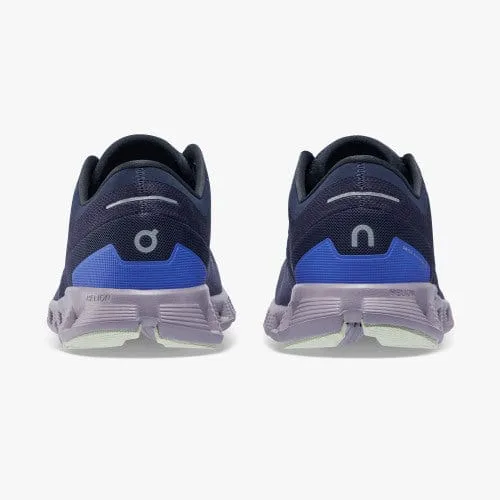 On Cloud Women's Cloud X3 Running Shoes- Midnight/Heron