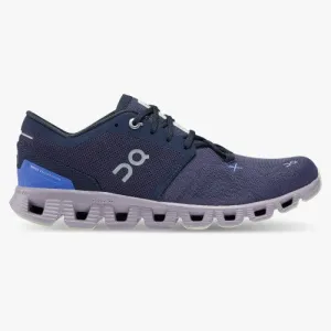 On Cloud Women's Cloud X3 Running Shoes- Midnight/Heron