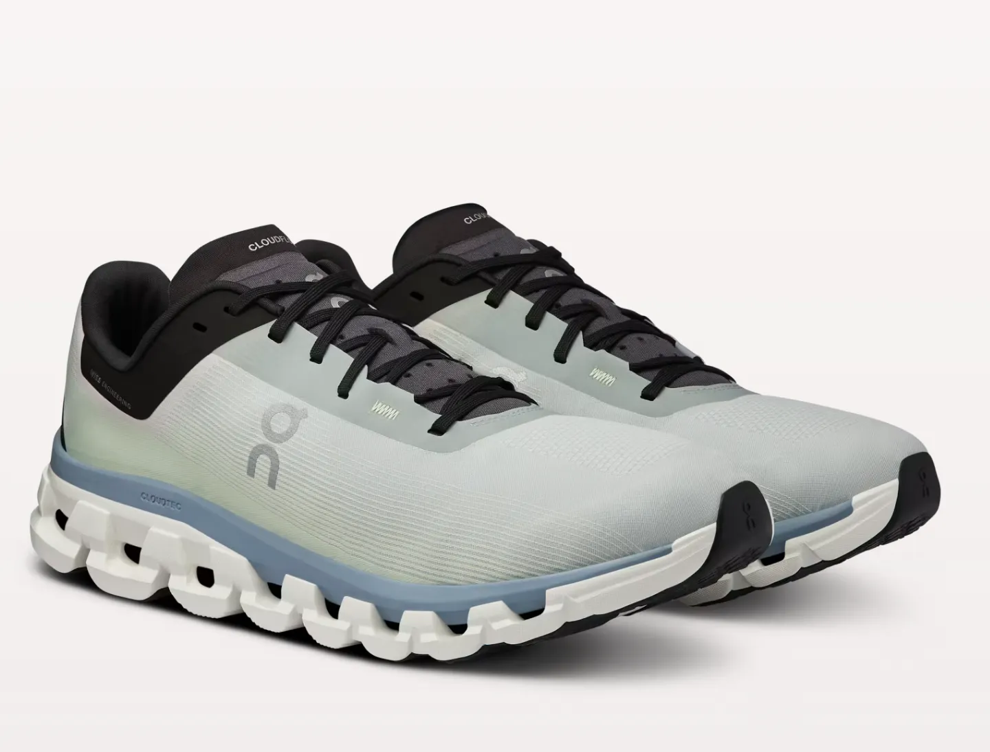 On Mens Cloudflow 4- Glacier/Chambray (3MD30101503)