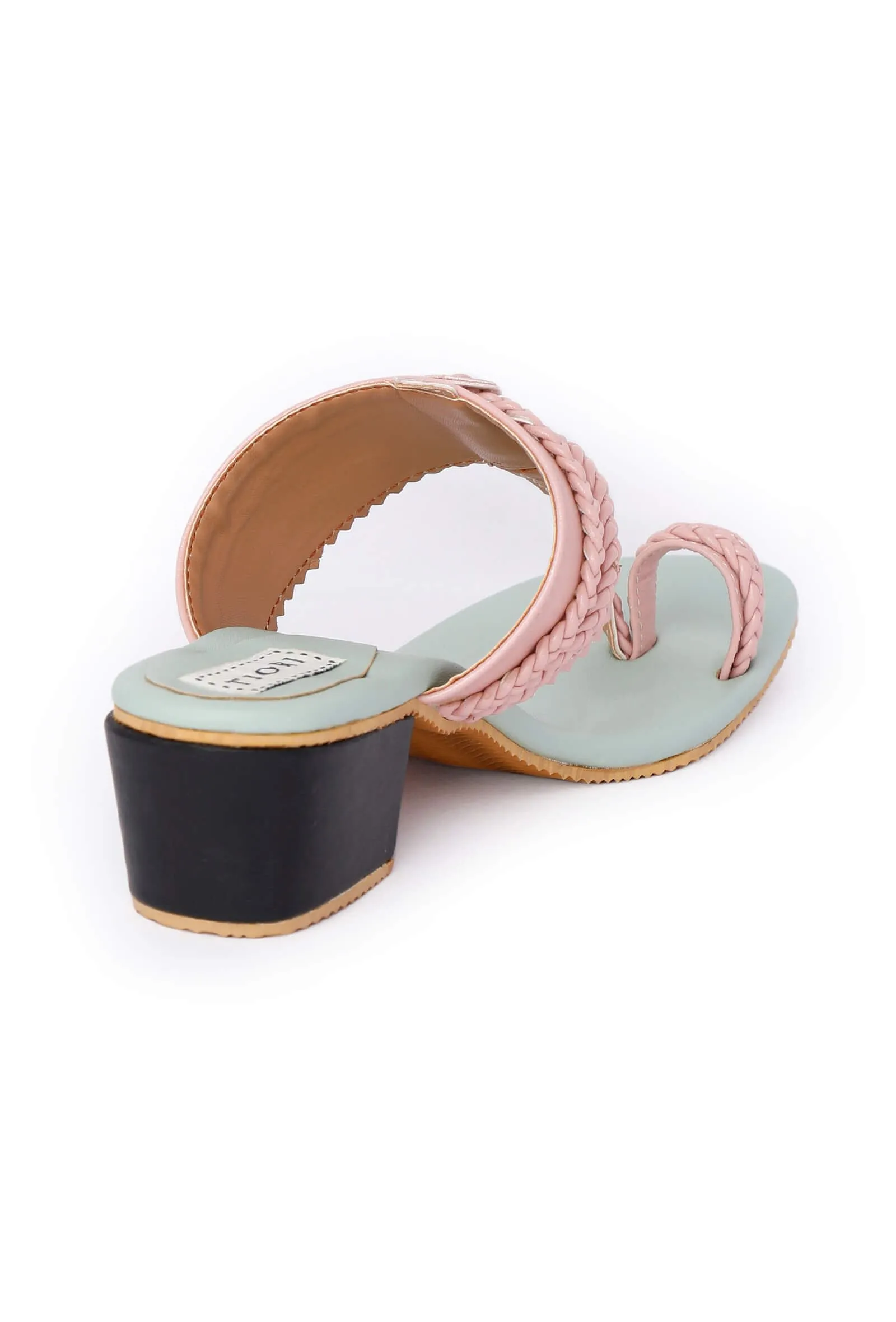 Pastel Pink and Blue Cruelty Free Heels