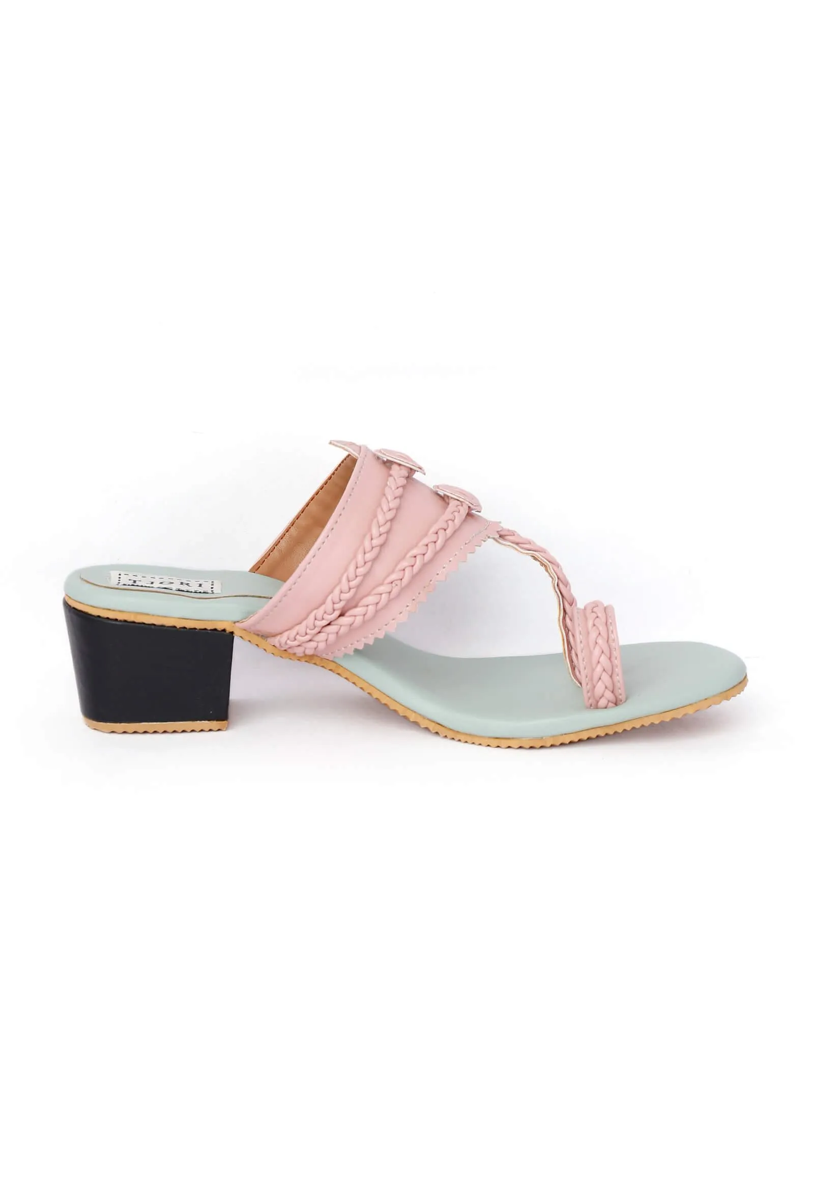 Pastel Pink and Blue Cruelty Free Heels