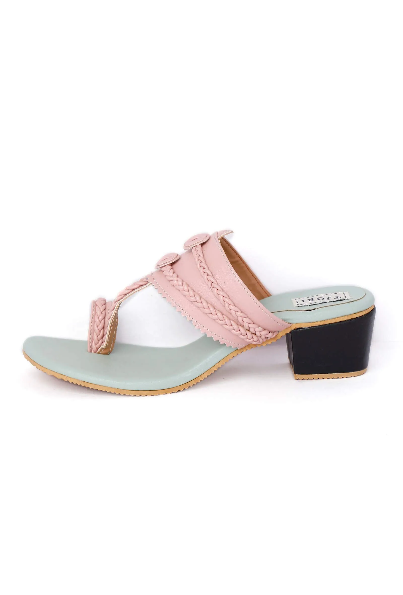 Pastel Pink and Blue Cruelty Free Heels