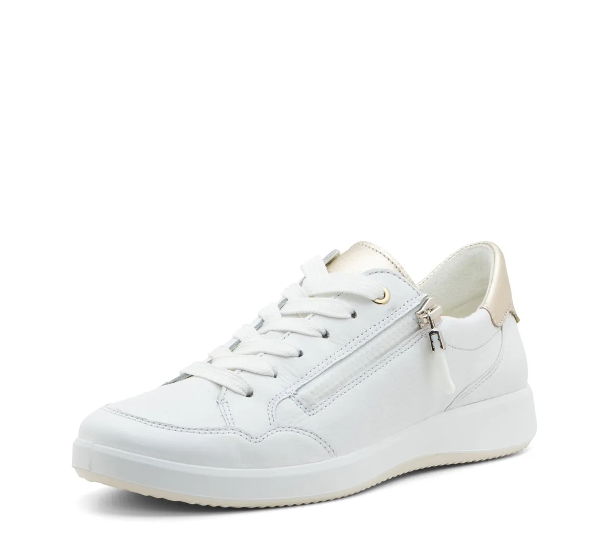 Ramona Women's Zip Sneaker - White 04