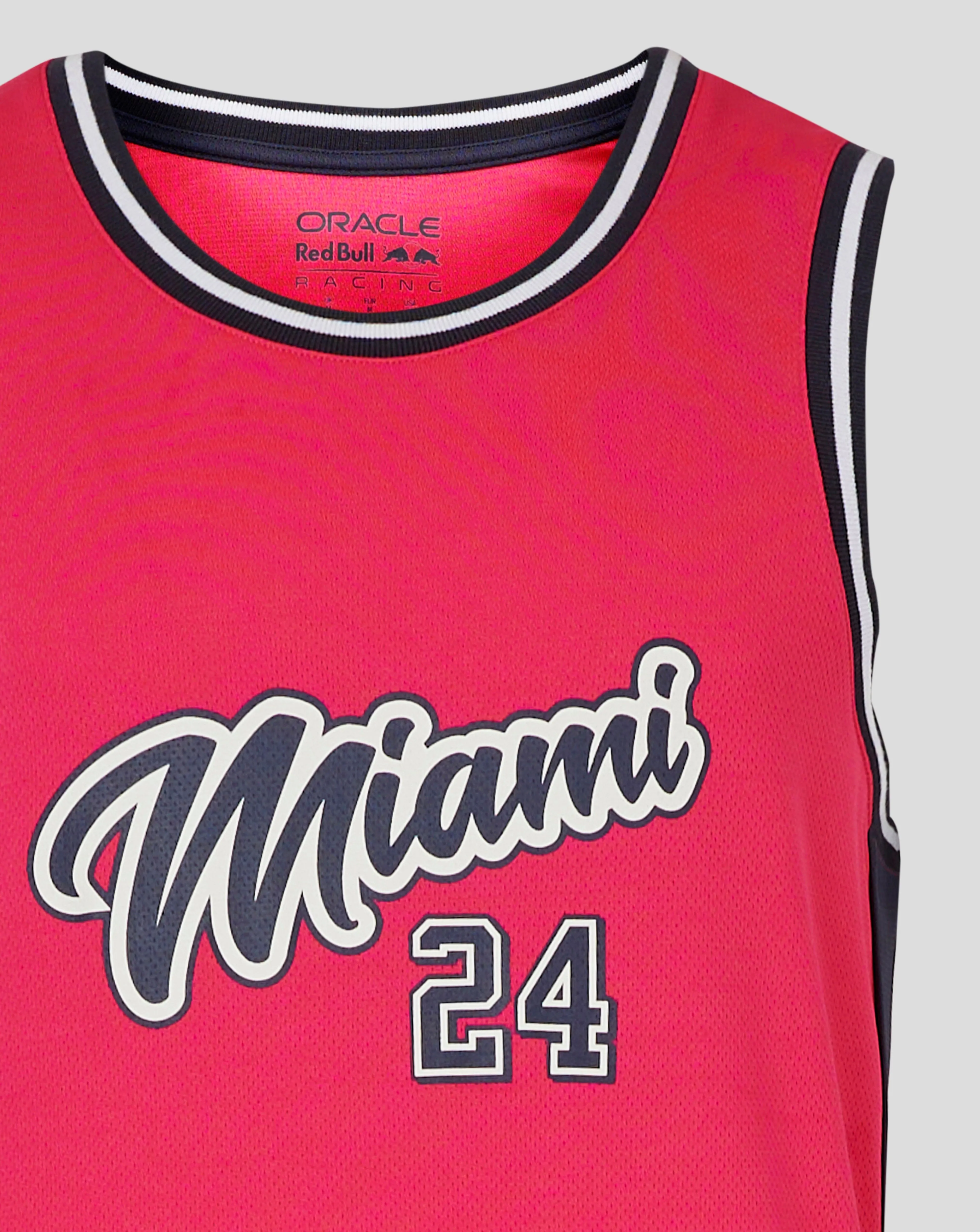 Red Bull Racing F1 Special Edition Miami GP Basketball Jersey - Beetroot Purple