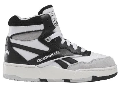 REEBOK BB 4000 II MID YOUTH - WHITE BLACK GREY