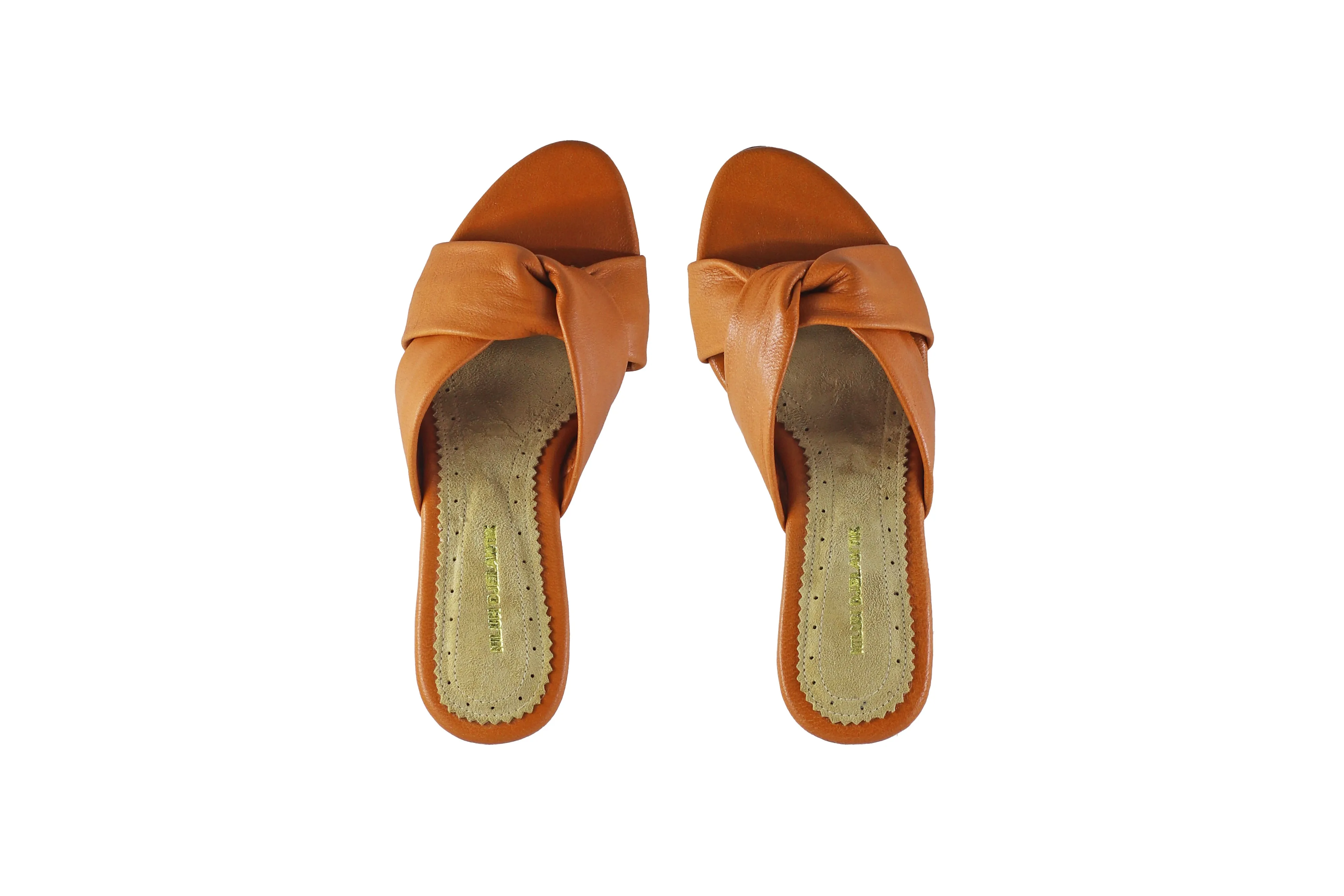 Sally 80mm Wedges - Camel