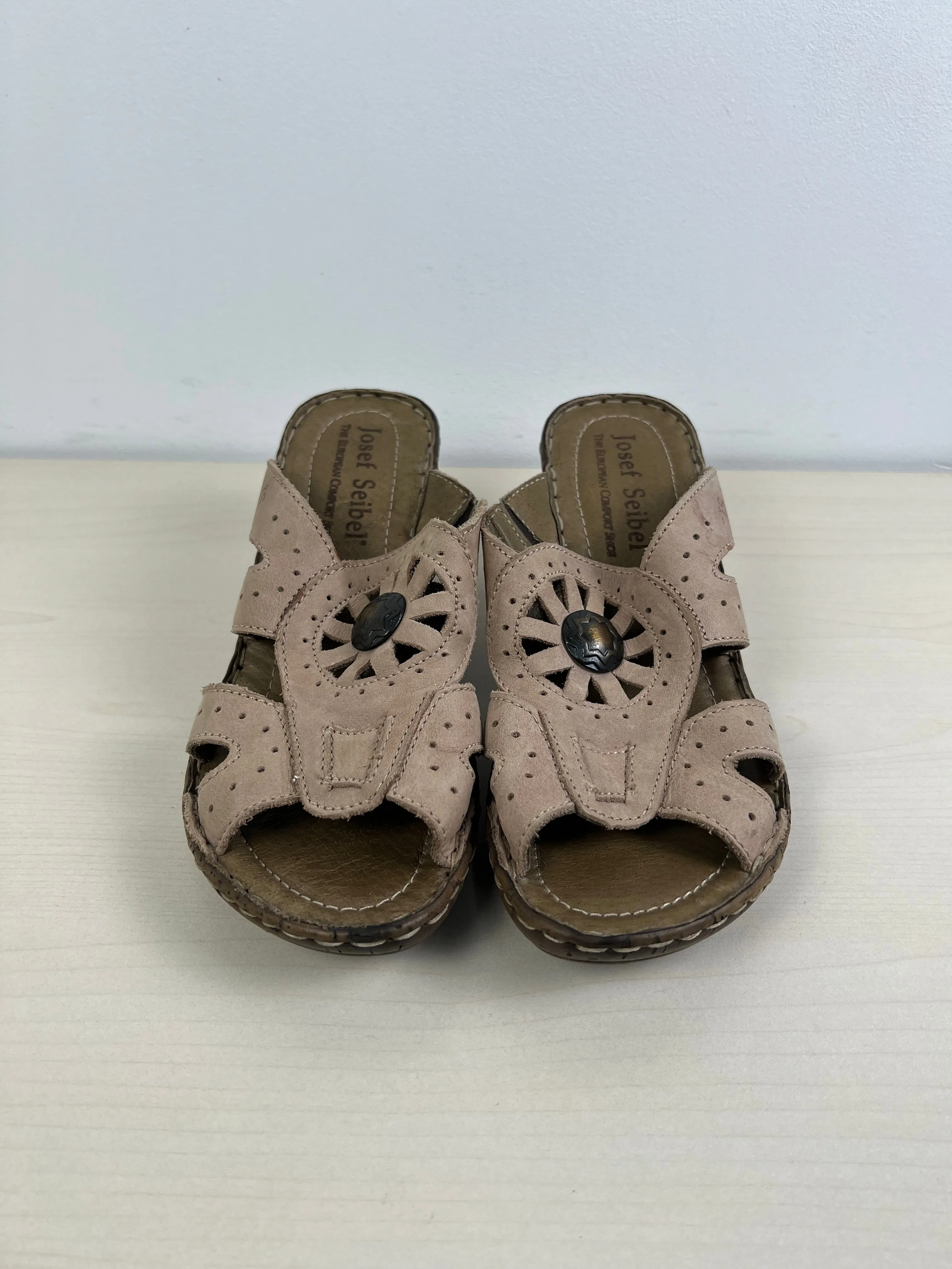 Sandals Heels Wedge By Josef Seibel  Size: 6