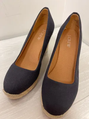 Shoes Heels Wedge By J. Crew In Navy, Size: 5.5