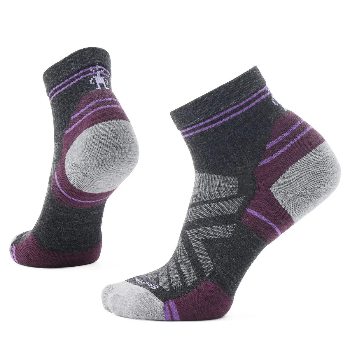 Smartwool Women's Hike Targeted Cushion Ankle Socks - Charcoal