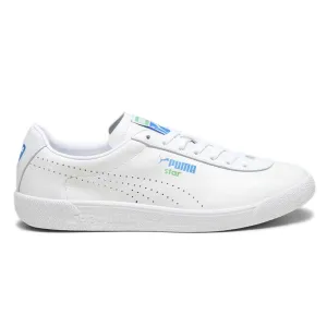 Star Tennis Whites Lace Up Sneakers