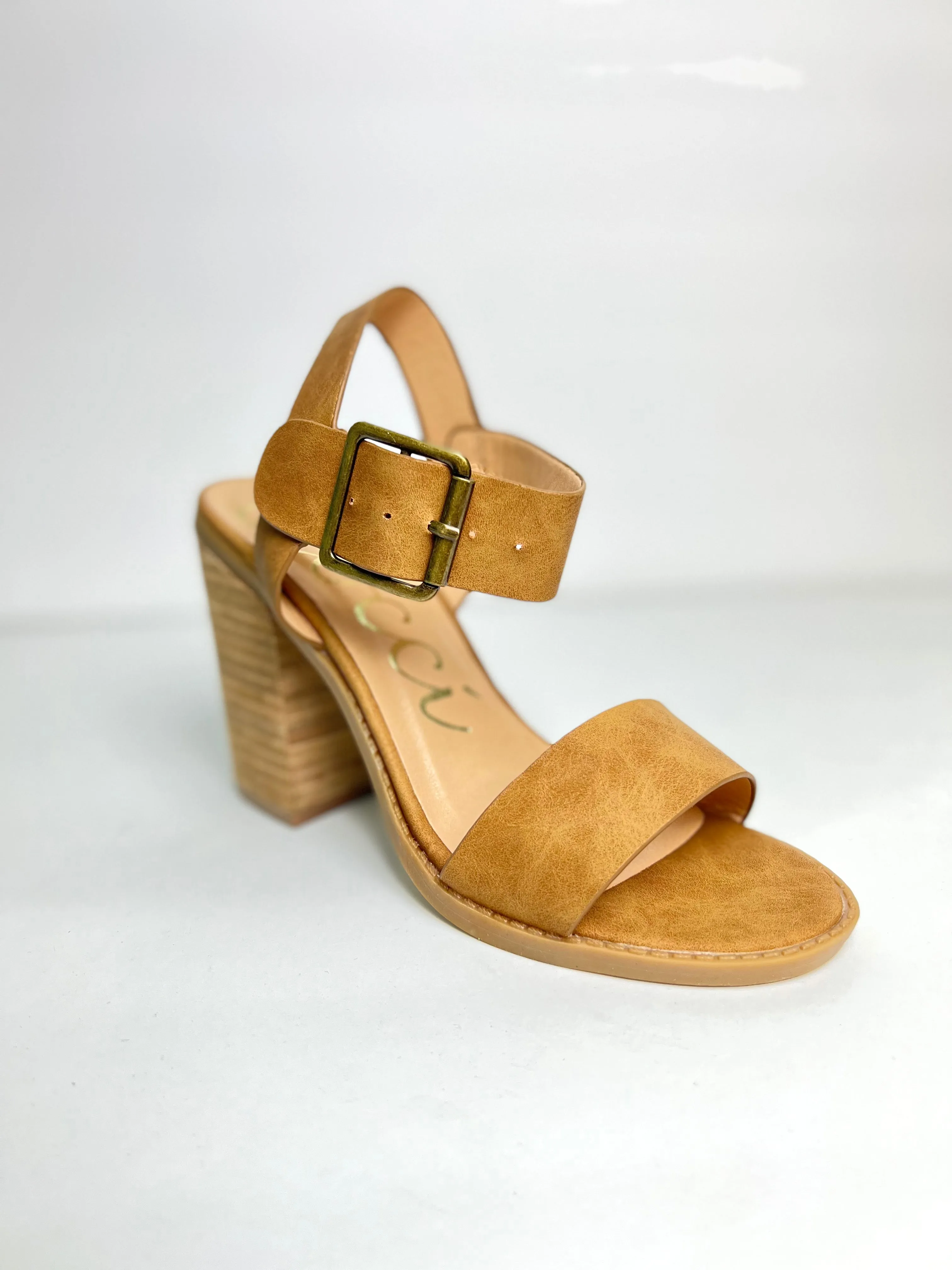 Tan Malvern High Chunky Heel