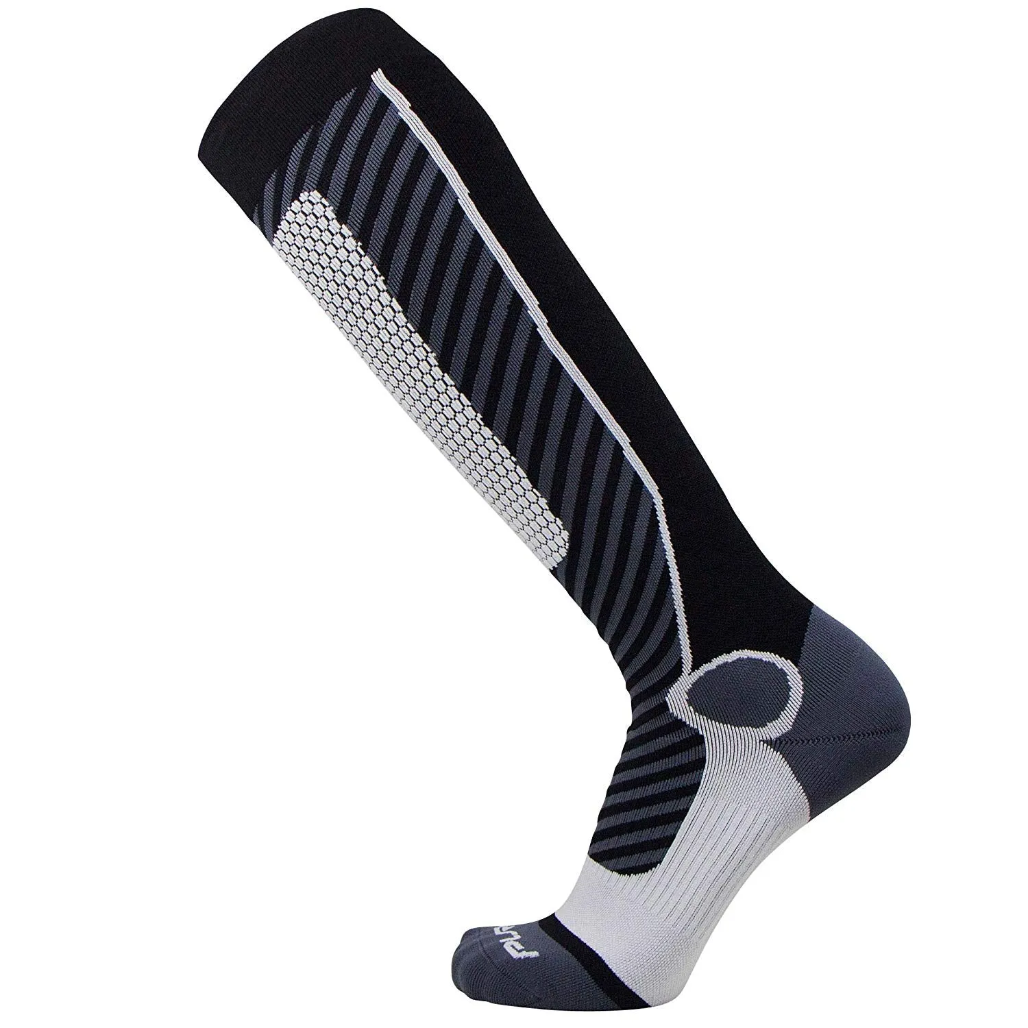 Thermal Striped Ski Socks