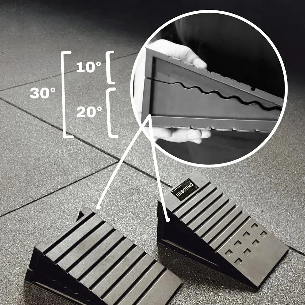 Unbound Mobility - Squat Wedge Pro (Adjustable 10,20 & 30 degrees) - Pair