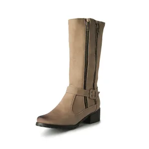 Women's Heel Knee High Riding Boots