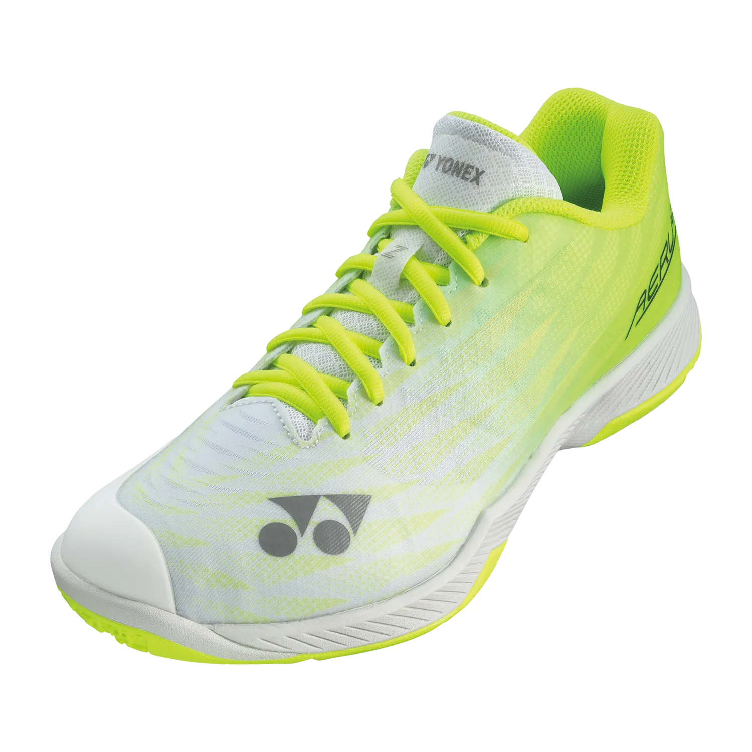 Yonex Power Cushion Aerus Z2 Unisex Wide Shoes (Grey/Yellow) 2023