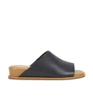 Yorketown Wedge Leather Black